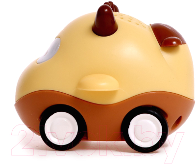 Автомобиль игрушечный Zabiaka Веселые машинки / 9285583 (желтый)