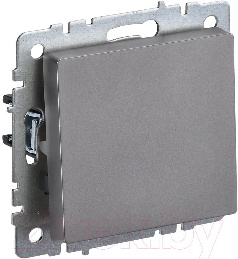 Выключатель IEK Brite BR-V13-0-10-K46 (сталь)