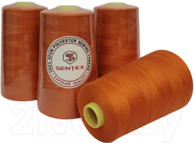 Набор швейных ниток Sentex 100% полиэстер 50/2 5000 ярдов 1027 (4шт)
