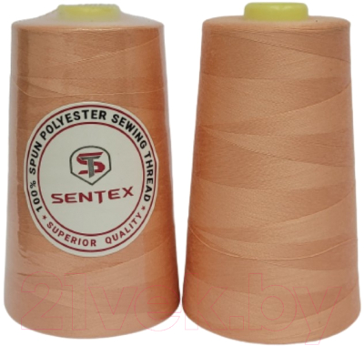 Набор швейных ниток Sentex 100% полиэстер 50/2 5000 ярдов 1038 (2шт)