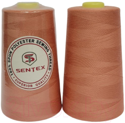 Набор швейных ниток Sentex 100% полиэстер 50/2 5000 ярдов 1039 (2шт)