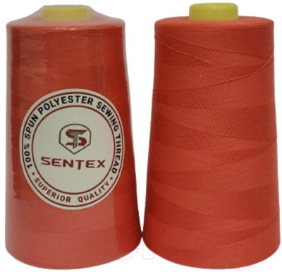 Набор швейных ниток Sentex 100% полиэстер 50/2 5000 ярдов 1044 (2шт)