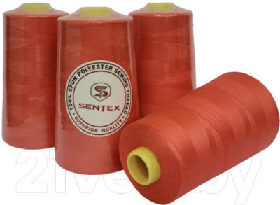 Набор швейных ниток Sentex 100% полиэстер 50/2 5000 ярдов 1044 (4шт)