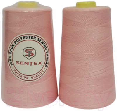 Набор швейных ниток Sentex 100% полиэстер 50/2 5000 ярдов 1048 (2шт)