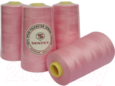 Набор швейных ниток Sentex 100% полиэстер 50/2 5000 ярдов 1050 (4шт)