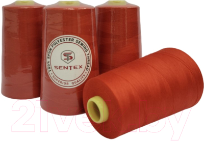 Набор швейных ниток Sentex 100% полиэстер 50/2 5000 ярдов 1068 (4шт)