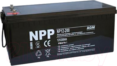 Батарея для ИБП NPP NPG 12-200Ah