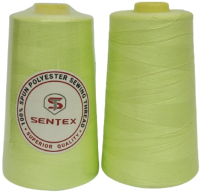 Набор швейных ниток Sentex 100% полиэстер 50/2 5000 ярдов 1082 (2шт) - 