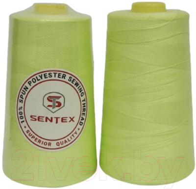 Набор швейных ниток Sentex 100% полиэстер 50/2 5000 ярдов 1082 (2шт)