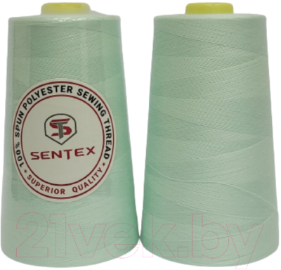 Набор швейных ниток Sentex 100% полиэстер 50/2 5000 ярдов 1103 (2шт)