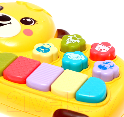 Музыкальная игрушка Zabiaka Любимый друг / 7790524 (желтый)