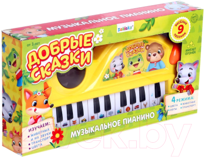 Музыкальная игрушка Zabiaka Добрые сказки / 5217485