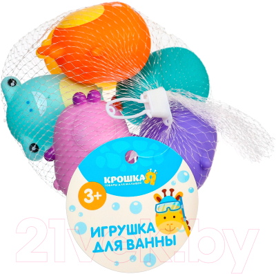 Набор игрушек для ванной Крошка Я Малыши животные / 7046623