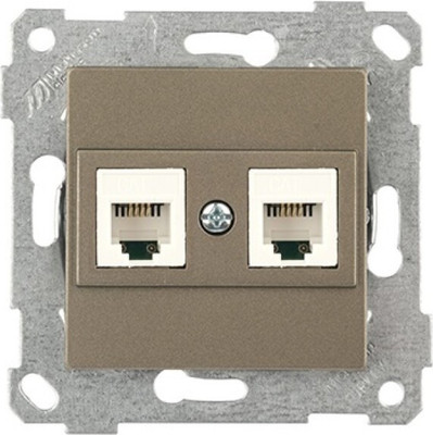 Розетка Mutlusan Rita 2200-138-0186 (антрацит) - 