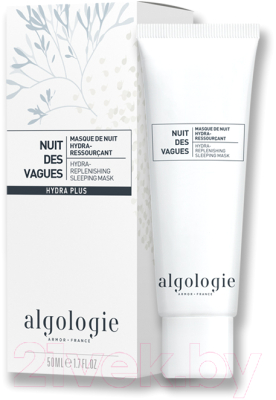 Маска для лица кремовая Algologie Nuit Des Vagues Hydra-Replenishing Sleeping Mask (50мл)