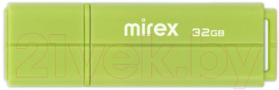 Usb flash накопитель Mirex Line Green 32GB (13600-FMULGN32)