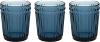 Набор стаканов Andrea Fontebasso Glass Dorico / N3585T85893 (3шт, синий) - 