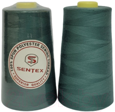 Набор швейных ниток Sentex 100% полиэстер 50/2 5000 ярдов 1119 (2шт)