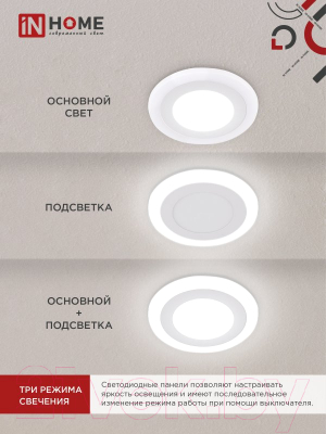 Точечный светильник INhome RLP-BL 16Вт / 4690612032979