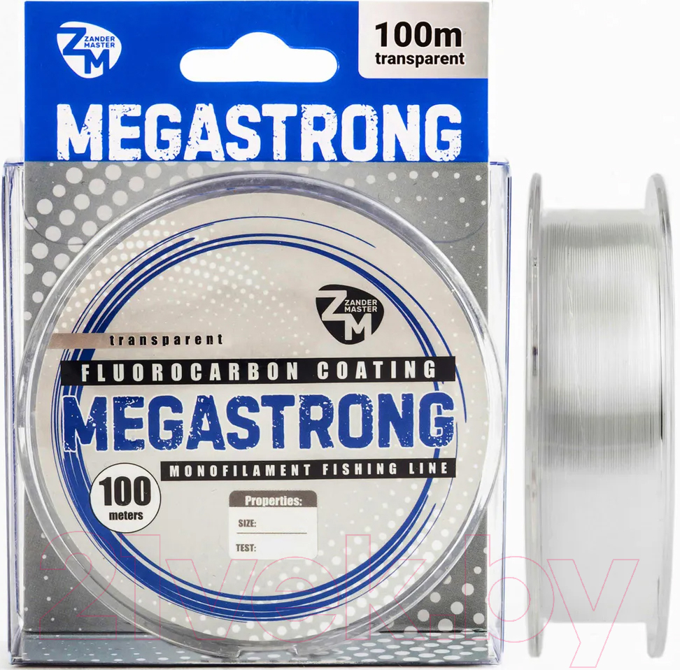 Леска монофильная ZanderMaster Megastrong 0.165мм 4.3кг / 11982 (100м) — фото 2