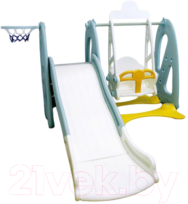 Изображение товара Горка-комплекс Kampfer Crystal Fog (белый/голубой)