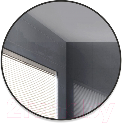 Зеркало Алмаз-Люкс Tokyo 80d2-6 (черный, с подсветкой)