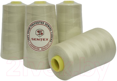 Набор швейных ниток Sentex 100% полиэстер 50/2 5000 ярдов 1177 (4шт)