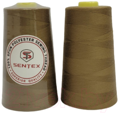 Набор швейных ниток Sentex 100% полиэстер 50/2 5000 ярдов 1195 (2шт)
