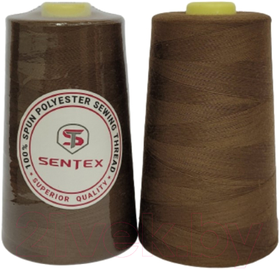 Набор швейных ниток Sentex 100% полиэстер 50/2 5000 ярдов 1217 (2шт)