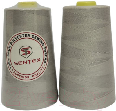Набор швейных ниток Sentex 100% полиэстер 50/2 5000 ярдов 1225 (2шт)