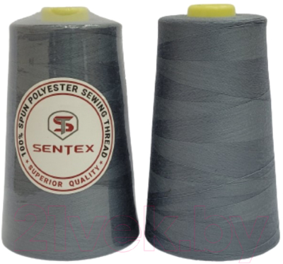 Набор швейных ниток Sentex 100% полиэстер 50/2 5000 ярдов 1233 (2шт)