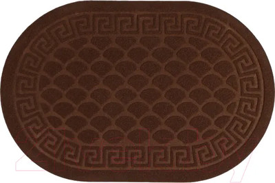 

Коврик грязезащитный, Чешуйки овал 40x60 / ПО/04/01/03