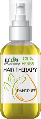 Масло для волос Ecou Травы+Масла Натуральная терапия против перхоти (50мл)