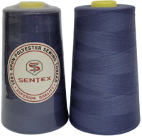 Набор швейных ниток Sentex 100% полиэстер 50/2 5000 ярдов 1234 (2шт) - 