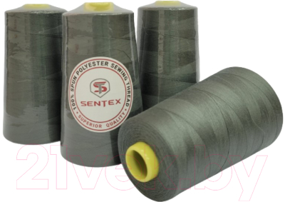 Набор швейных ниток Sentex 100% полиэстер 50/2 5000 ярдов 1240 (4шт)