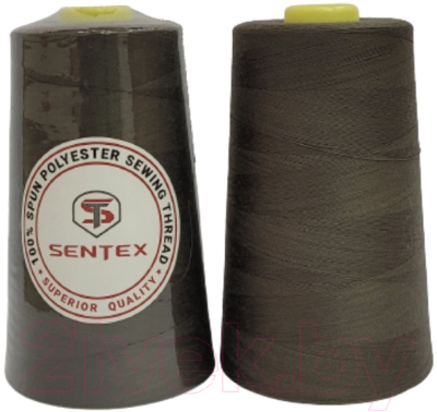 Набор швейных ниток Sentex 100% полиэстер 50/2 5000 ярдов 1247 (2шт)