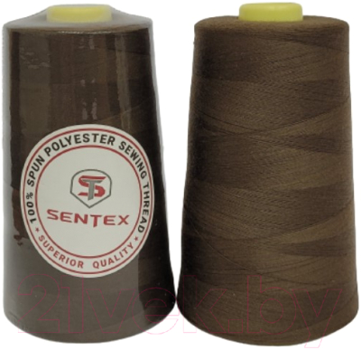 Набор швейных ниток Sentex 100% полиэстер 50/2 5000 ярдов 1255 (2шт)