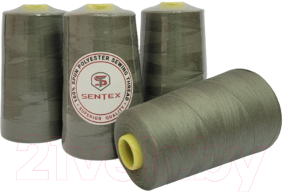Набор швейных ниток Sentex 100% полиэстер 50/2 5000 ярдов 1264 (4шт)