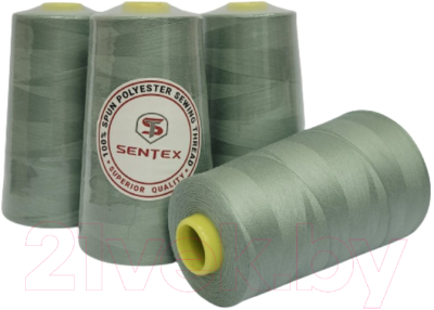 Набор швейных ниток Sentex 100% полиэстер 50/2 5000 ярдов 1270 (4шт)