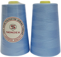 Набор швейных ниток Sentex 100% полиэстер 50/2 5000 ярдов 1284 (2шт) - 