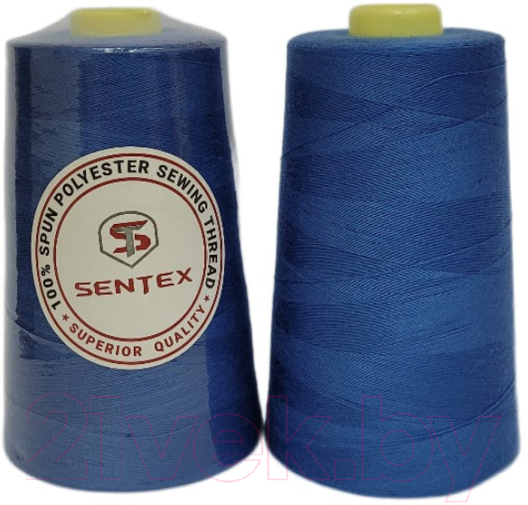 Набор швейных ниток Sentex 100% полиэстер 50/2 5000 ярдов 1290 (2шт)