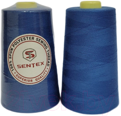 Набор швейных ниток Sentex 100% полиэстер 50/2 5000 ярдов 1290 (2шт)