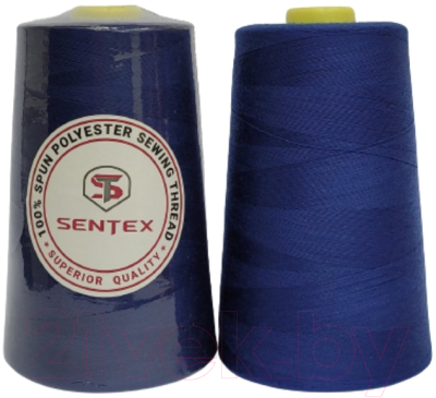 Набор швейных ниток Sentex 100% полиэстер 50/2 5000 ярдов 1299 (2шт)