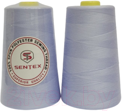 Набор швейных ниток Sentex 100% полиэстер 50/2 5000 ярдов 1308 (2шт)