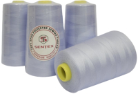Набор швейных ниток Sentex 100% полиэстер 50/2 5000 ярдов 1308 (4шт) - 