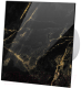 Декоративная панель для вытяжного вентилятора AirRoxy dRim 01-186 (черный/золото/мрамор) - 