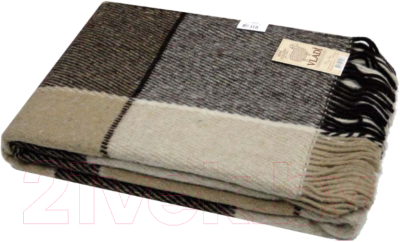 Изображение товара Плед Vladi Эльф 170x210 / 03-01 (белый/бежевый/коричневый)