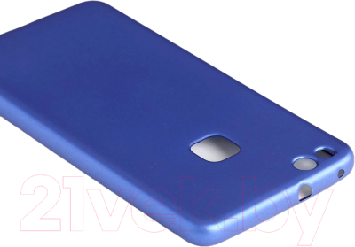 Чехол-накладка Case Deep Matte для P10 Lite (синий матовый, блистер)