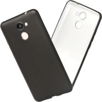 Чехол-накладка Case Deep Matte для Huawei Y7 (черный матовый) - 