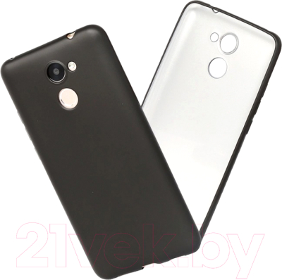 Чехол-накладка Case Deep Matte для Huawei Y7 (черный матовый)